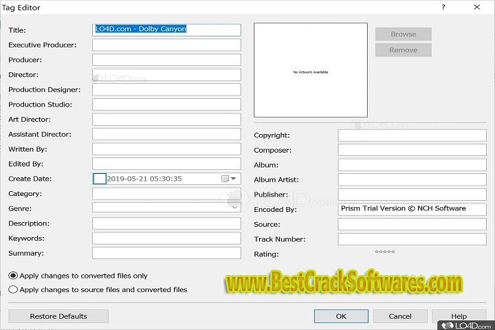 Prism video converter 10.18  Software Features