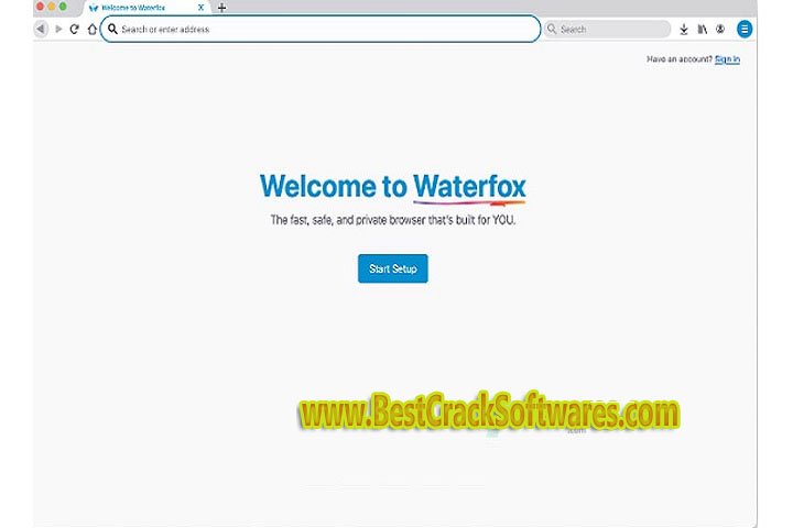 Water fox Setup G 6.0.3 Software Features