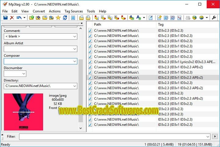file and mp3 tag renamer V 2 2 060603 PC Software