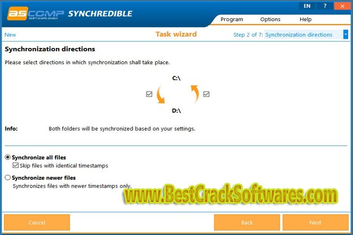 Synchredible Professional V 8 PC Software