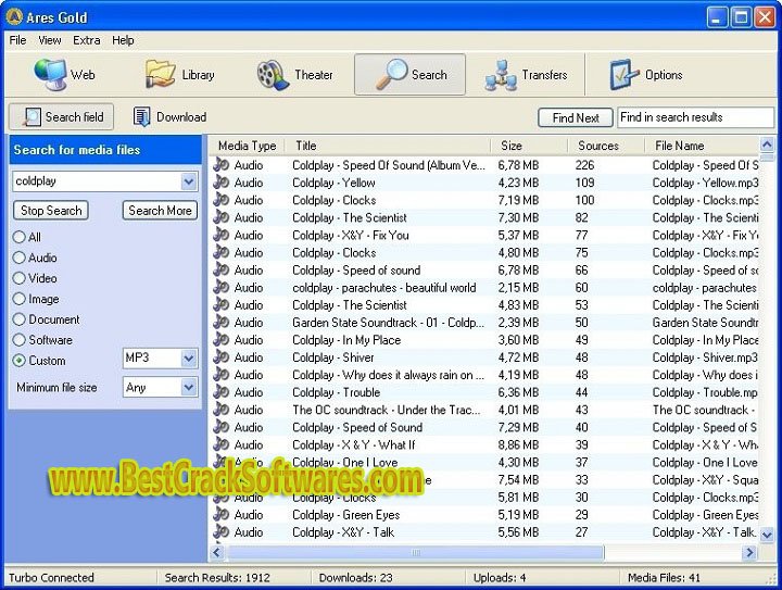 Ares 3.1.7 Pc Software with keygen