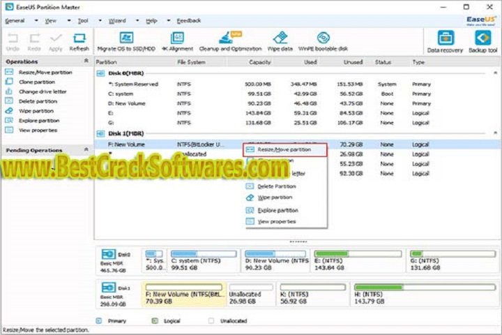 EaseUS Partition Master 18.0.20231213 PC Software with crack