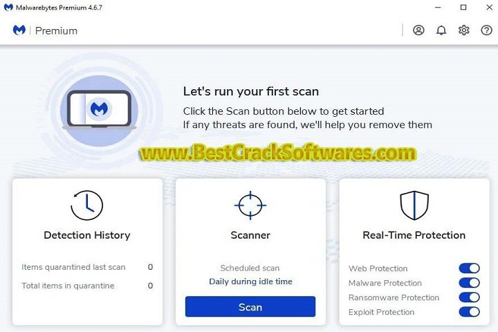 Malwarebytes Premium 4.6.7.301 Multilingual PC Software with patch