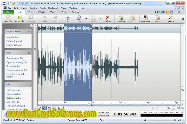 NCH Wave Pad 17.02 Free Download with Crack