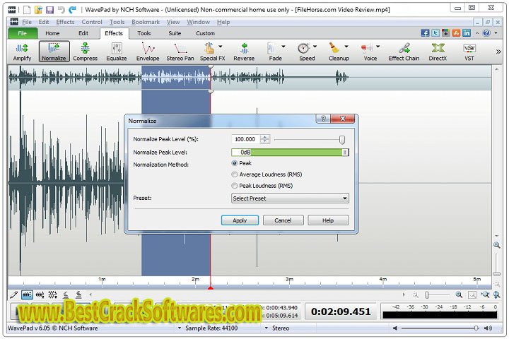 NCH Wave Pad 17.02 Free Download with Keygen