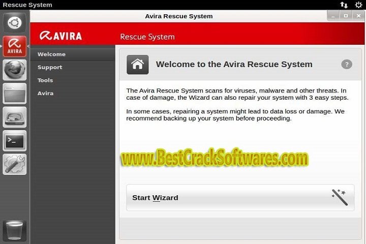 avira rescue system v 1.0 PC Software with patch