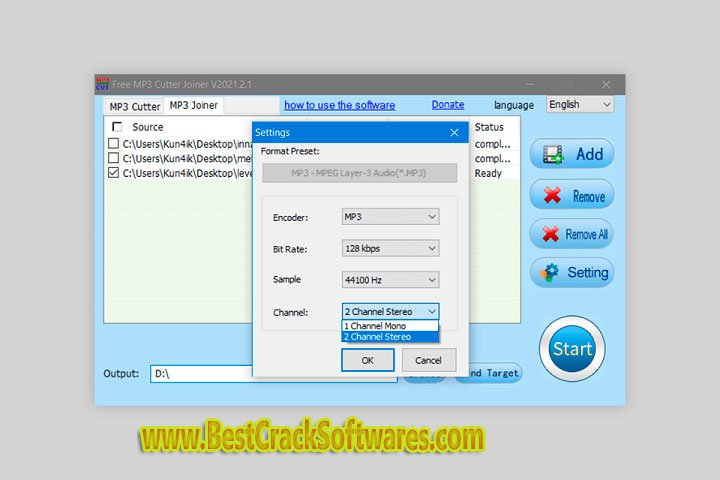 free mp 3 cutter joiner 2023.4 installer 1.0 Software Features