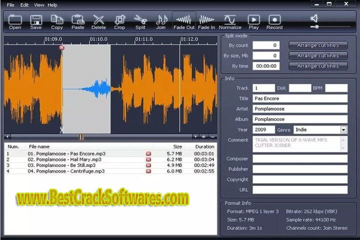 free mp 3 cutter joiner 2023.4 installer 1.0 Conclusion