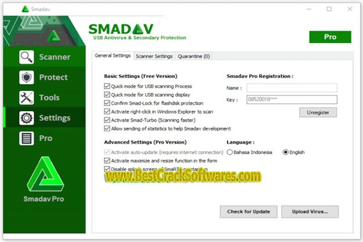 Smadav Pro 2023 v15.1 PC Software with kygen
