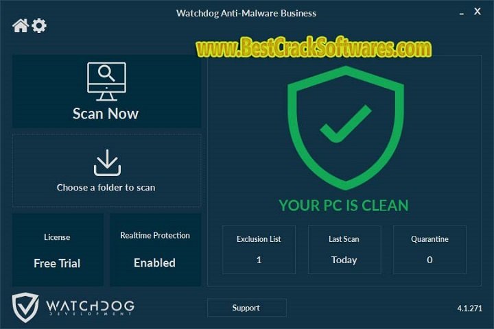 Watchdog Anti-Virus 1.6.359 x64 PC Software with patch