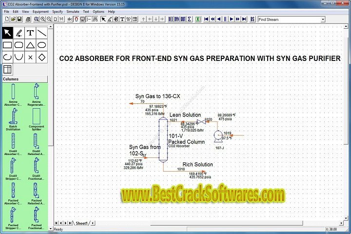 WinSim DESIGN II version 16.10 PC Software with patch