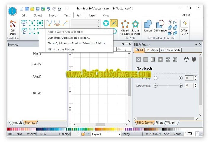 Eximious Soft Vector Icon 5.24 PC Software with Kygen