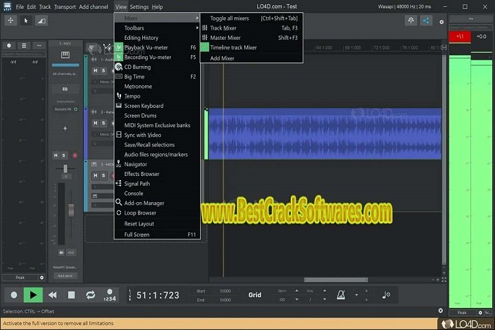 N-Track Studio Suite 10.0.0.8196 Multilingual x64 PC Software with Kygen